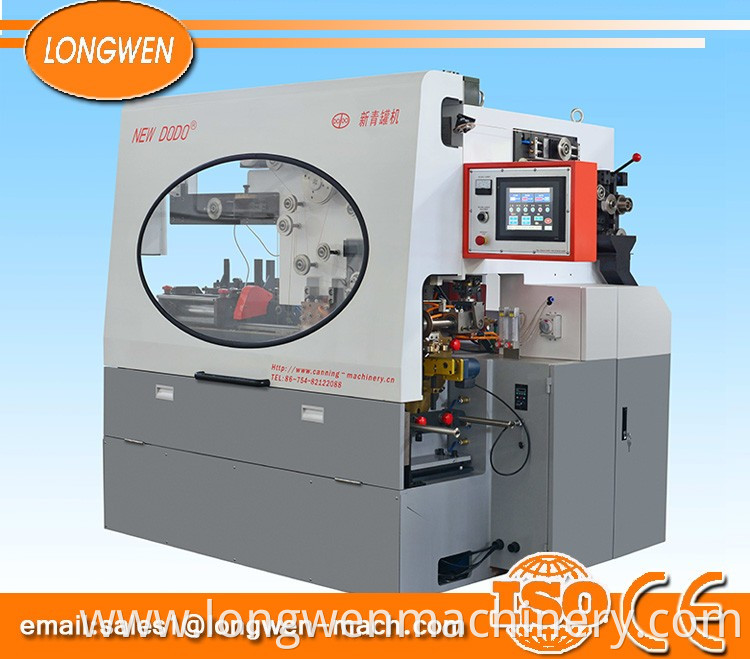 High speed welding machine for can body making